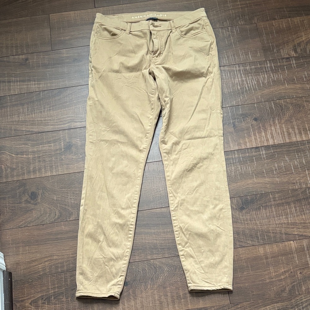 American Eagle Outfitters Women’s Curvy High Rise Jegging, 10 Long